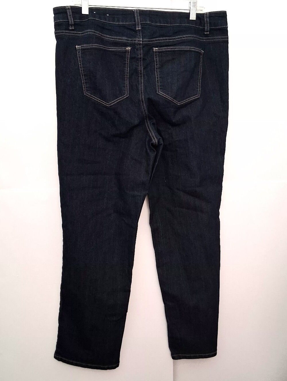 WESTPORT Straight-Leg Dark Blue Jeans Size 16 - Picture 2 of 8